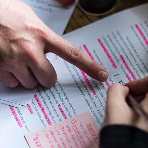 writing correction service